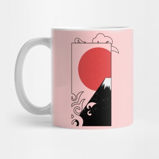 The Clouds Mountain and Moon Mug